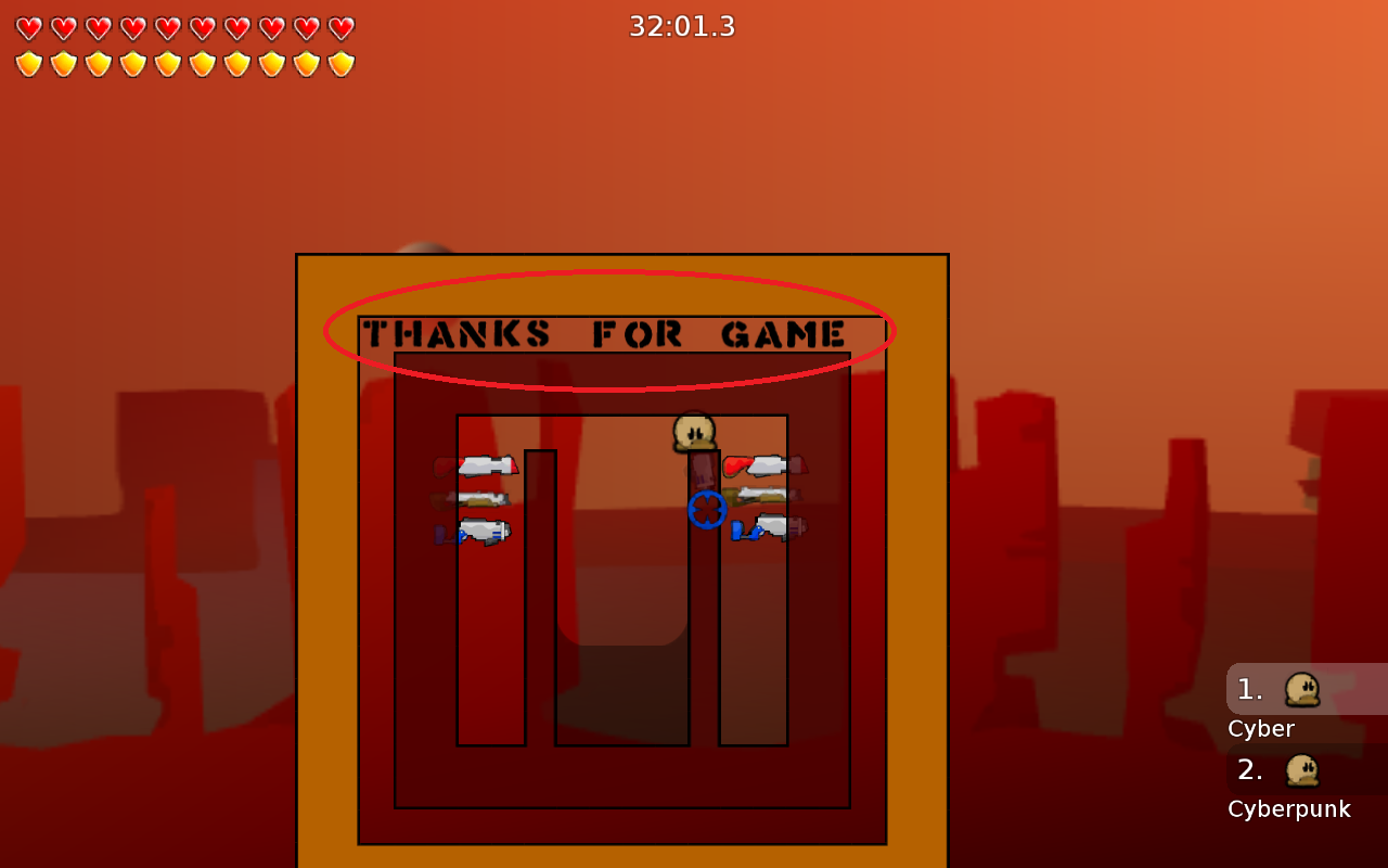 just a simple &quot;thank you&quot; &quot;thank you for game&quot; is incorrect english.