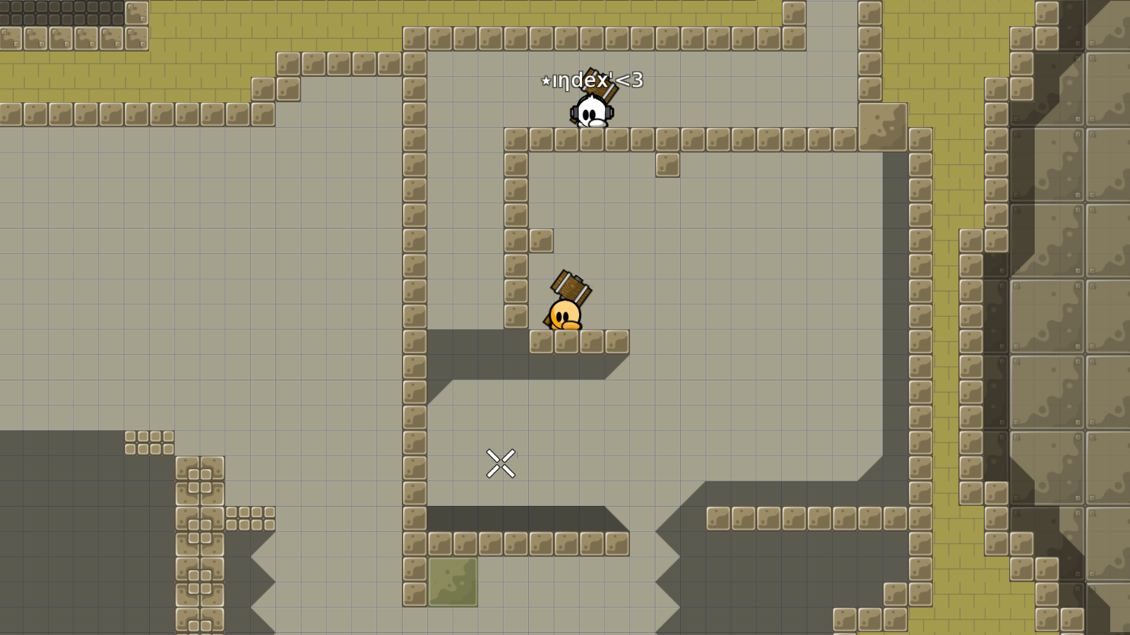 maybe too hard? (both come from top, so ignore nameless tee)