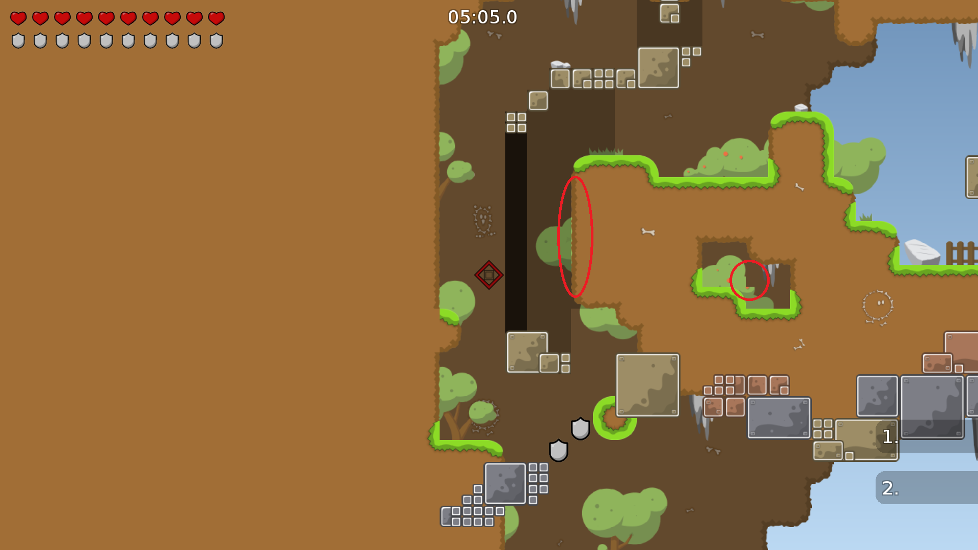 freeze behind wall , ugly :D