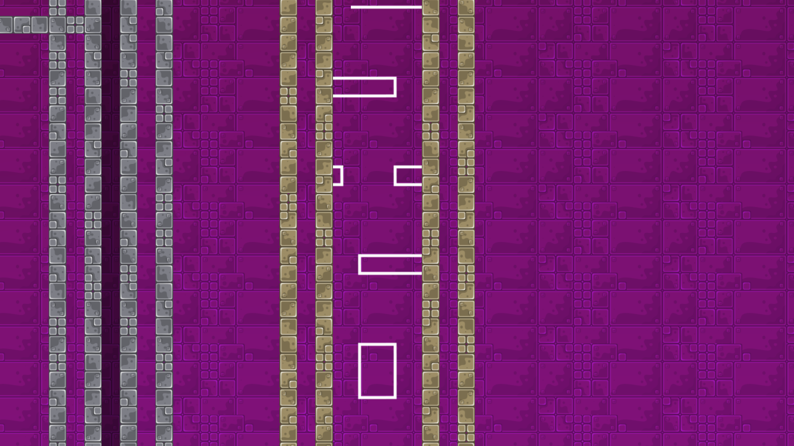 why is the tele differently marked, you can make it with dark triangle freeze as well? :o