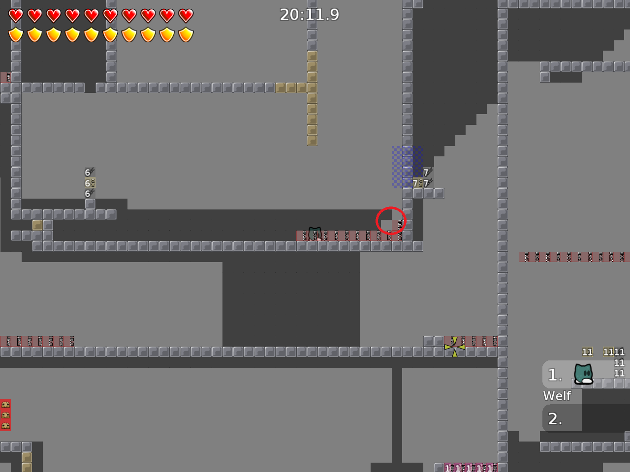 smaller entitie bugs