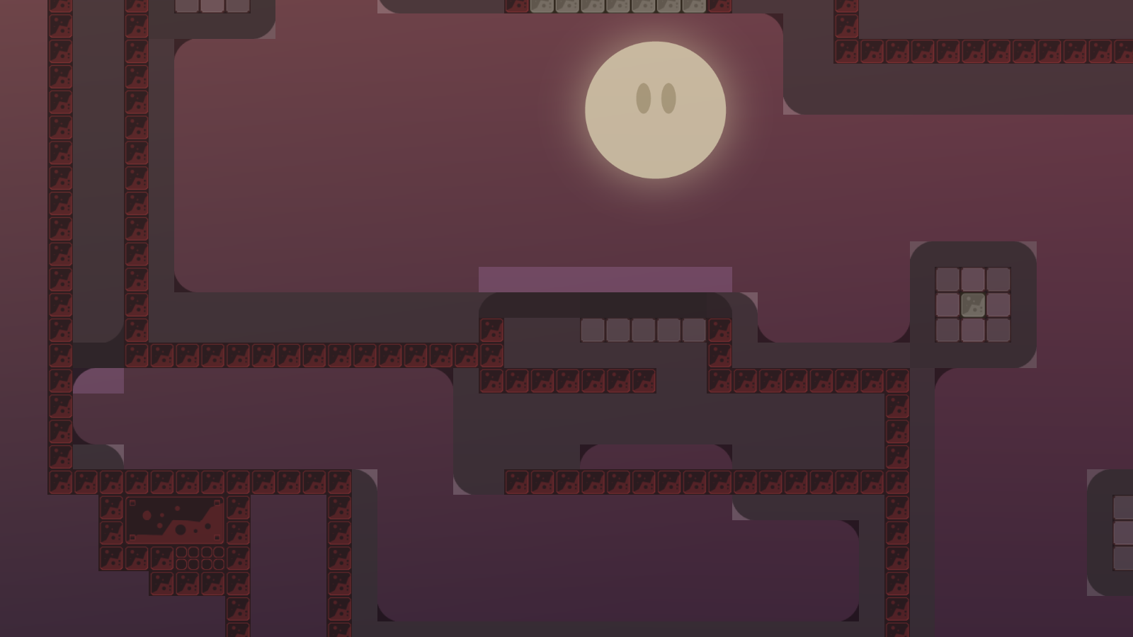 the unfreeze markers are nearly always placed one tile too low or high (check whole map)