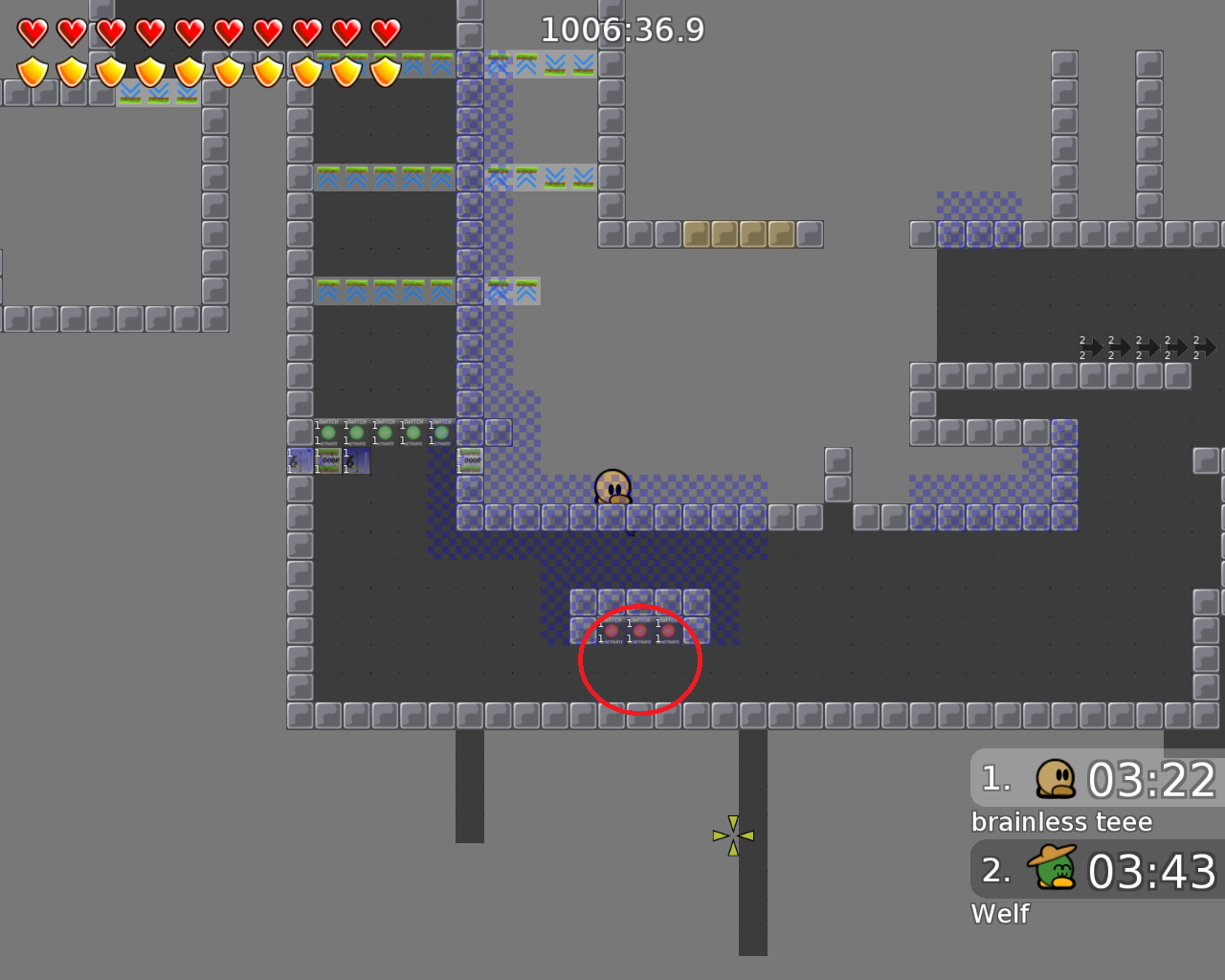 if somebody goes in there and kills its like a mini cut, okay wont change much (mappers decision)