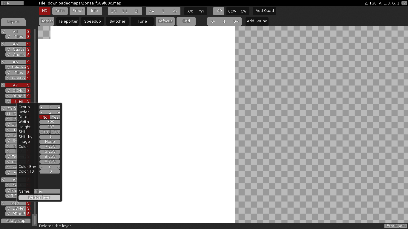 delete this layer, it's useless