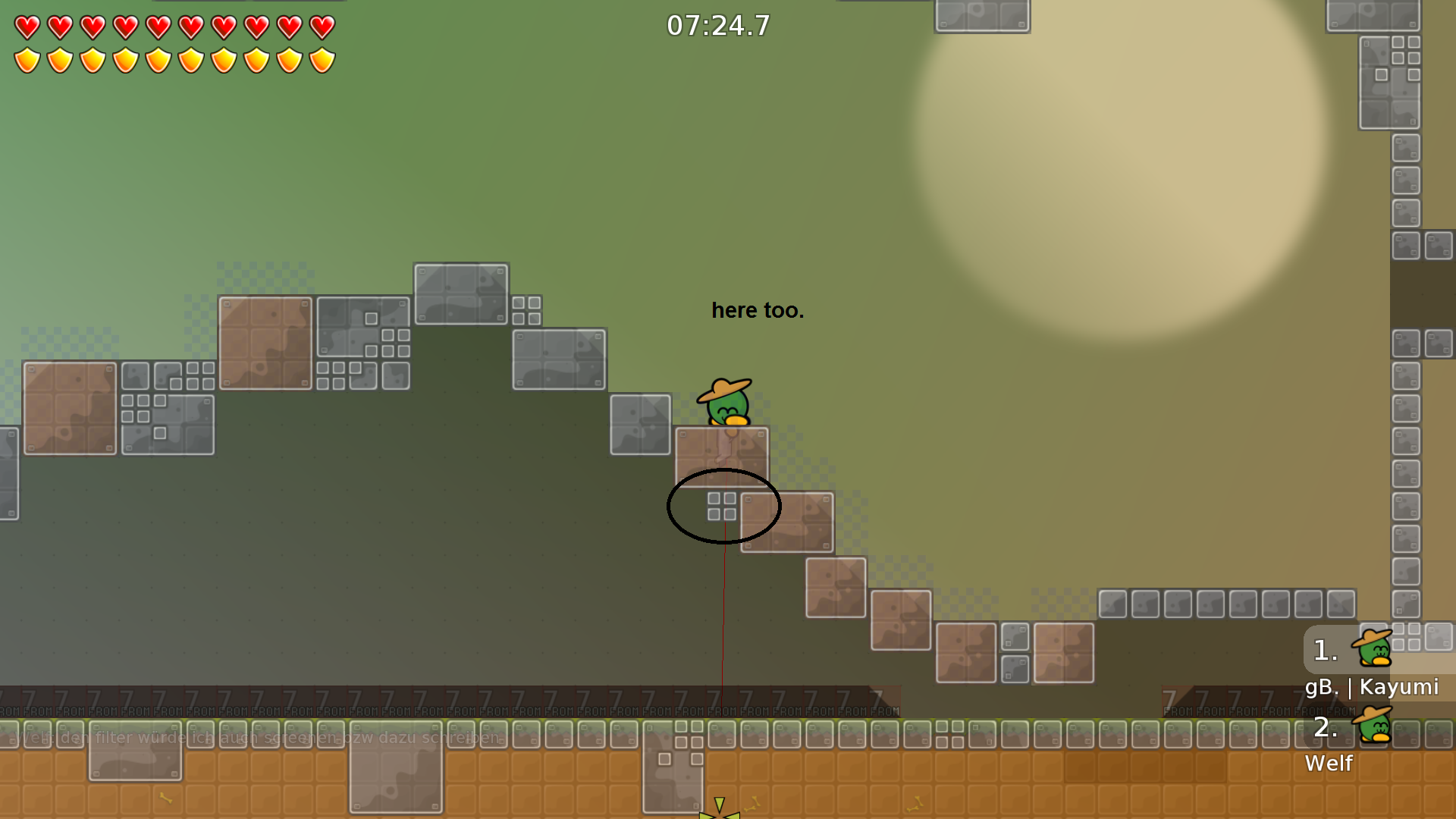 troughhok better marked.